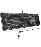 Amazon.com: Macally Full-Size USB Wired Keyboard for Mac Mini/Pro